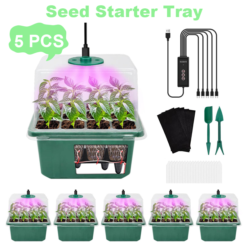 Dome Propagation Kit - Bandeja inicial de sementes com rega
