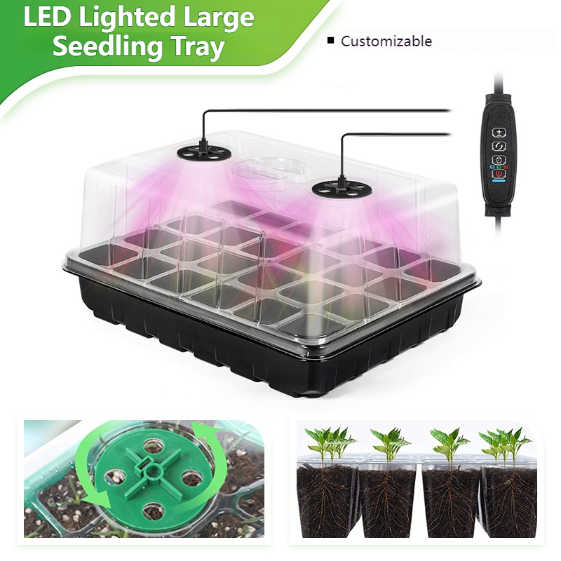 Kit de Bandeja para Mudas com  - Dome Propagation Kit avaliação e preço